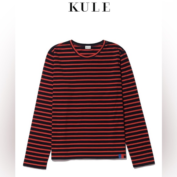 KULE long sleeved striped shirt - The Modern Long - Picture 1 of 4